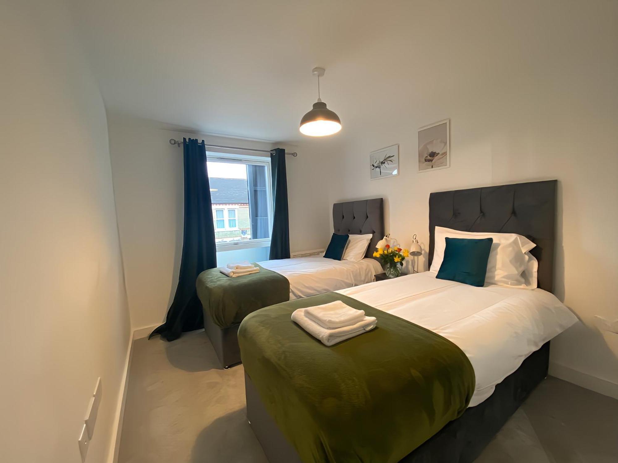 Cambridge Stays Riverside Apart Hotel With 2Br Flats At The City Centre-Parking-Balcony Exterior foto