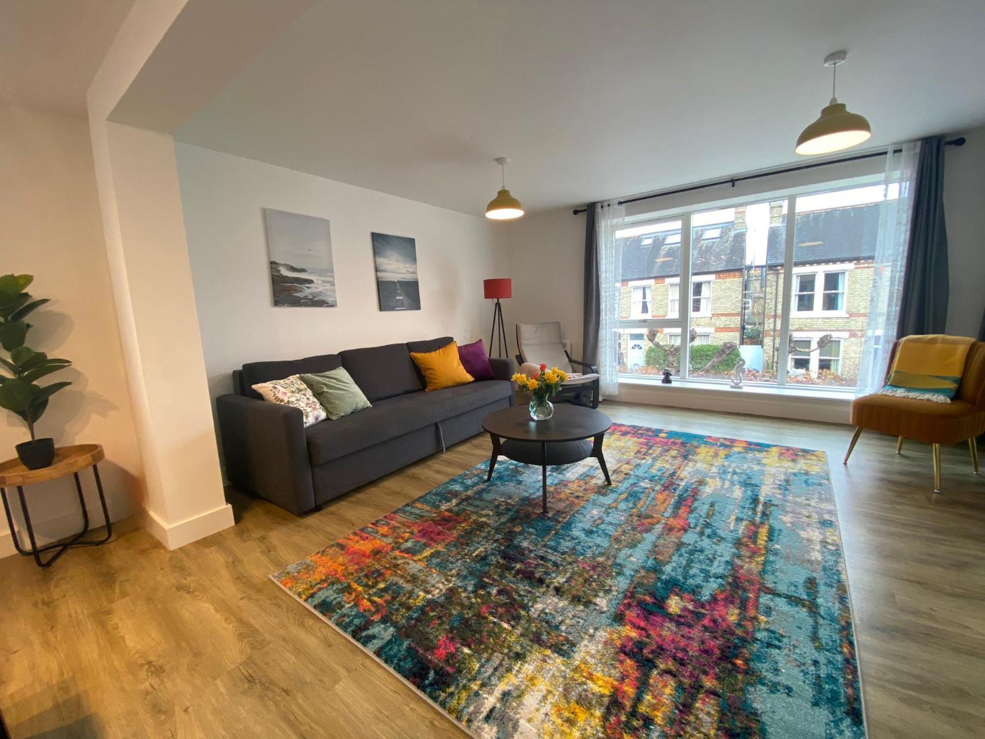 Cambridge Stays Riverside Apart Hotel With 2Br Flats At The City Centre-Parking-Balcony Exterior foto