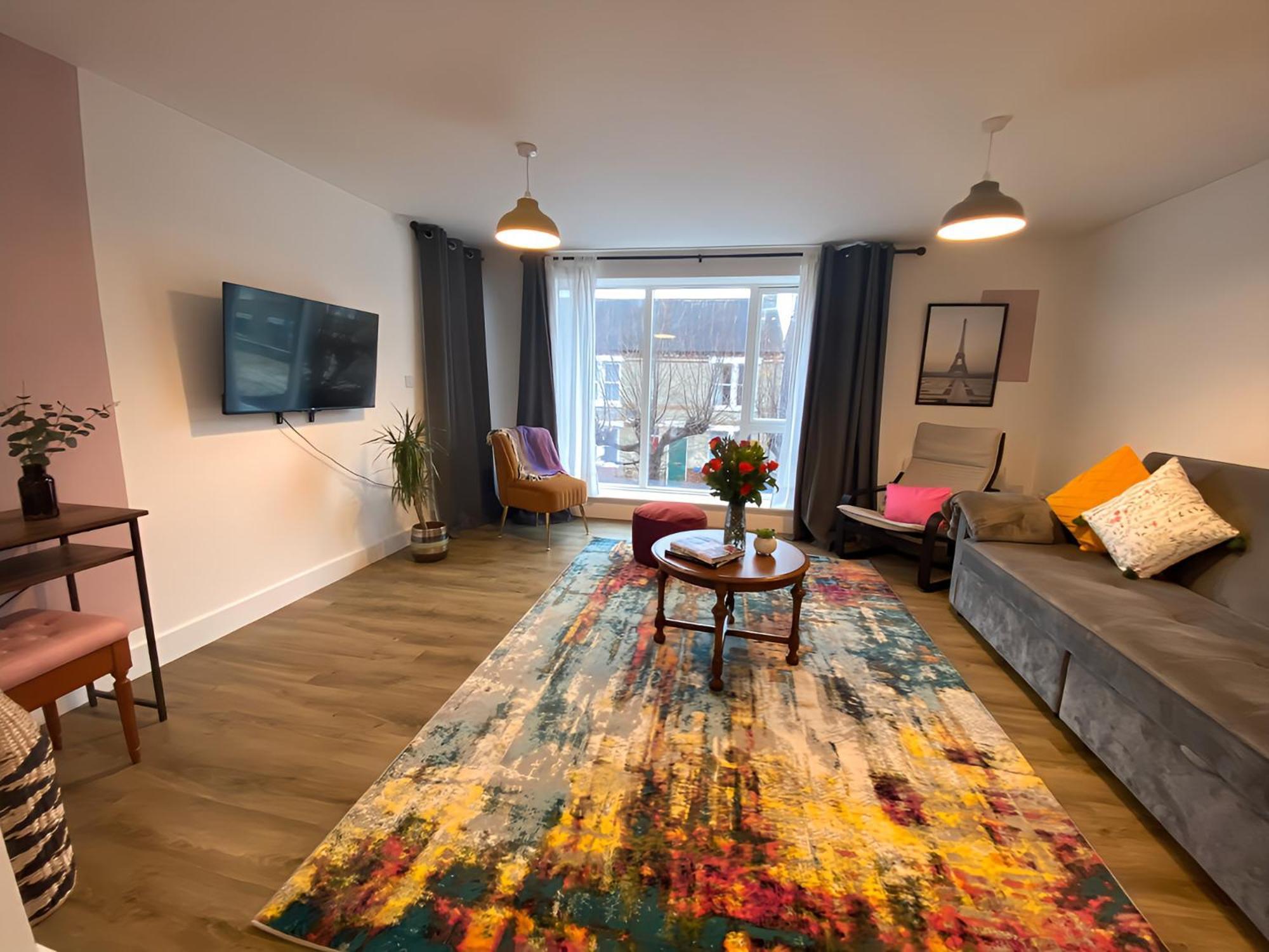 Cambridge Stays Riverside Apart Hotel With 2Br Flats At The City Centre-Parking-Balcony Exterior foto
